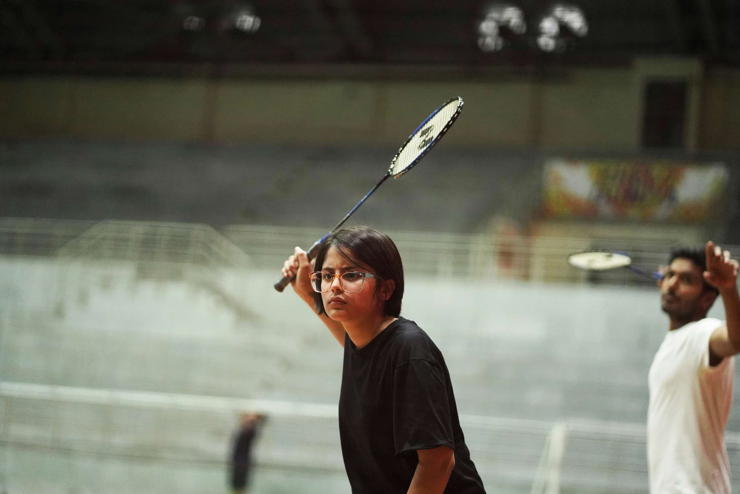 Kids badminton early