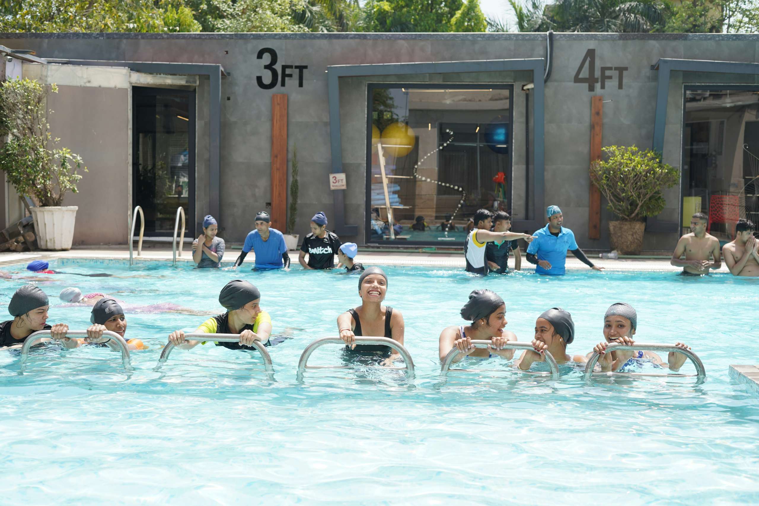 Swimming performance competitive